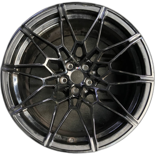 20" BMW M3 21-25 20x10.5, 10 V spoke, w/o machined face Original OEM Wheel Rim - Front View
