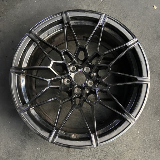20" BMW M3 21-25 20x10.5, 10 V spoke, w/o machined face Original OEM Wheel Rim - Additional View