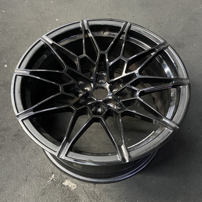 20" BMW M3 21-25 20x10.5, 10 V spoke, w/o machined face Original OEM Wheel Rim - View 8