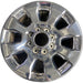 20" FORD F250SD PICKUP 17 20x8 , 8 spoke, chrome, 4" center cap, Original OEM - Front View
