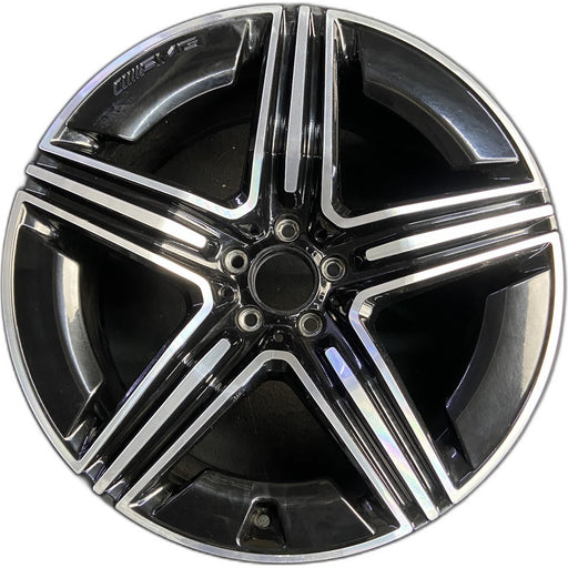 20" MERCEDES GLC-CLASS 23 254 Type , , 20x9.5, 5 spoke Original OEM Wheel Rim - Front View