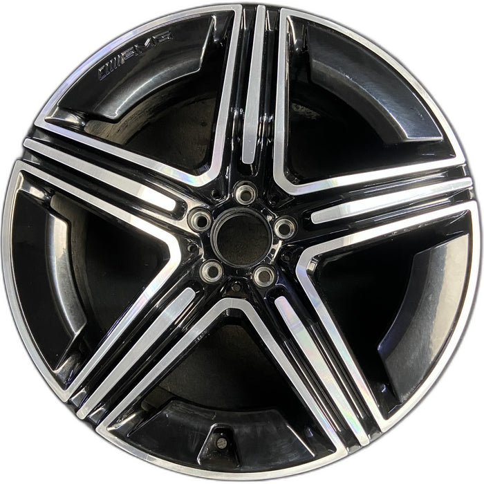 20" MERCEDES GLC-CLASS 23 254 Type , , 20x8.5, 5 spoke Original OEM Wheel Rim - Front View
