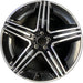 20" MERCEDES GLC-CLASS 23 254 Type , , 20x8.5, 5 spoke Original OEM Wheel Rim - Front View