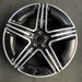 20" MERCEDES GLC-CLASS 23 254 Type , , 20x8.5, 5 spoke Original OEM Wheel Rim - Additional View