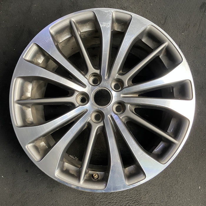 18" LACROSSE 17 18x8 , machined finish Original OEM Wheel Rim - Additional View