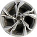 18" AUDI A3 22 18x8 Original OEM Wheel Rim - Front View