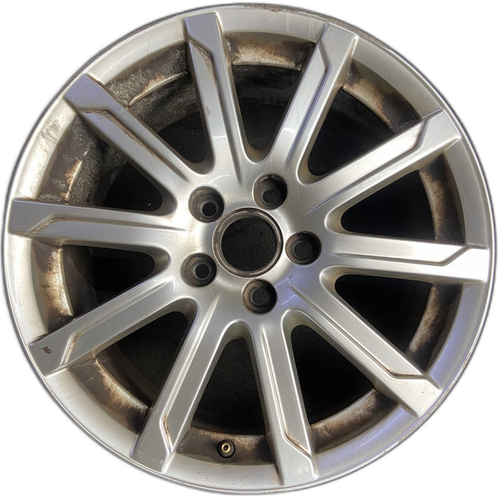 17" AUDI A3 09-13 17x7.5 , 10 spoke, straight spokes Original OEM Wheel Rim - Front View