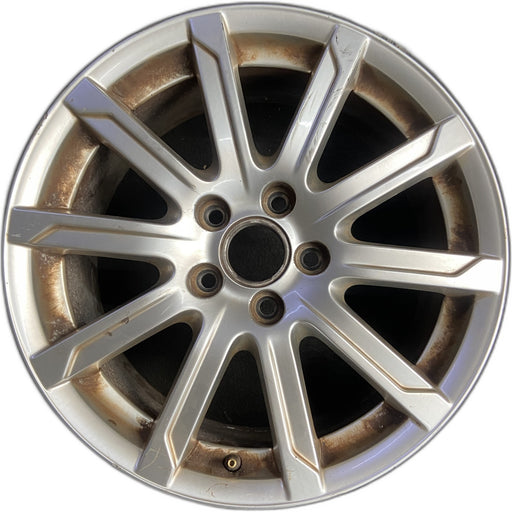 17" AUDI A3 09-13 17x7.5 , 10 spoke, straight spokes Original OEM Wheel Rim - Front View