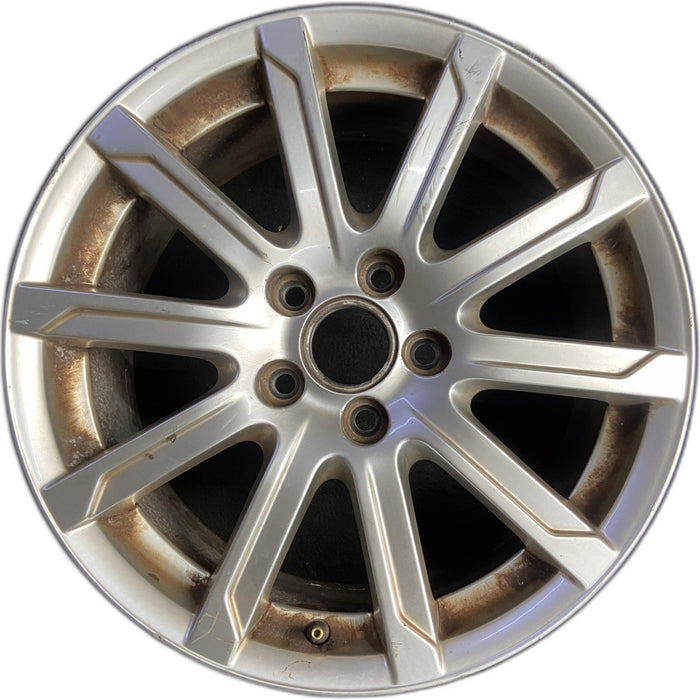 17" AUDI A3 09-13 17x7.5 , 10 spoke, straight spokes Original OEM Wheel Rim - Front View