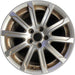 17" AUDI A3 09-13 17x7.5 , 10 spoke, straight spokes Original OEM Wheel Rim - Front View