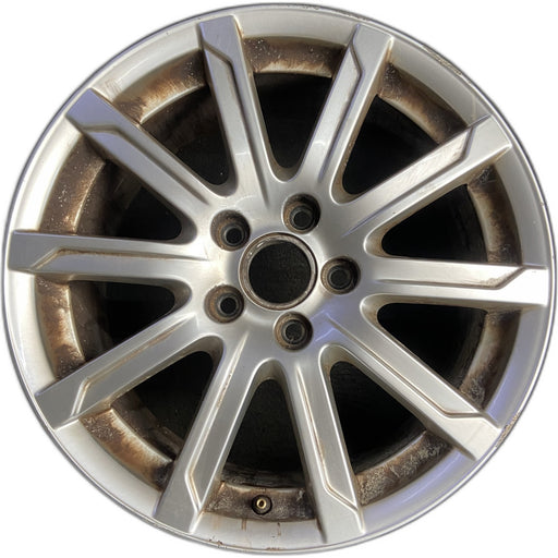 17" AUDI A3 09-13 17x7.5 , 10 spoke, straight spokes Original OEM Wheel Rim - Front View