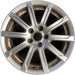 17" AUDI A3 09-13 17x7.5 , 10 spoke, straight spokes Original OEM Wheel Rim - Front View