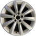 17" TIGUAN 09-11 17x7, 10 spoke, w/o raised edge Original OEM Wheel Rim - Front View