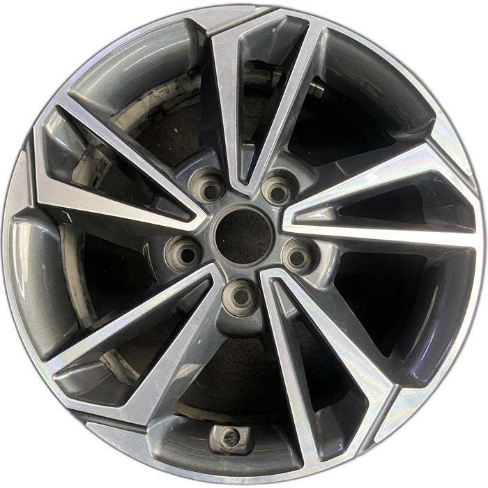16" FORTE 22-24 16x6.5 Original OEM Wheel Rim - Front View