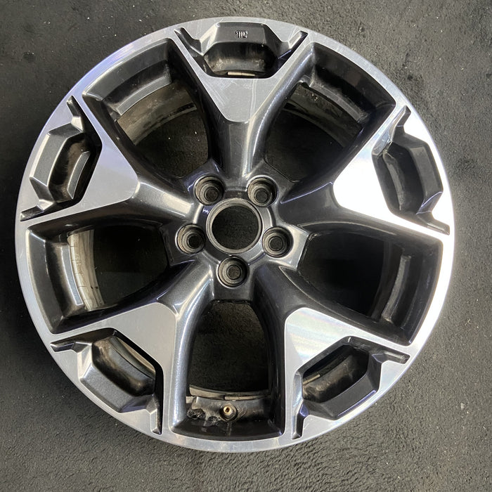 17" XV CROSSTREK 18-20 17x7 , w/machined face Original OEM Wheel Rim - Additional View