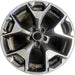 17" XV CROSSTREK 18-20 17x7 , w/machined face Original OEM Wheel Rim - Front View