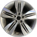 18" TUCSON 14-15 18x6.5 , w/o Original OEM Wheel Rim - Front View
