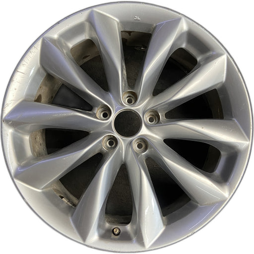 19" INFINITI QX50 19-22 19x7.5 , silver Original OEM Wheel Rim - Front View
