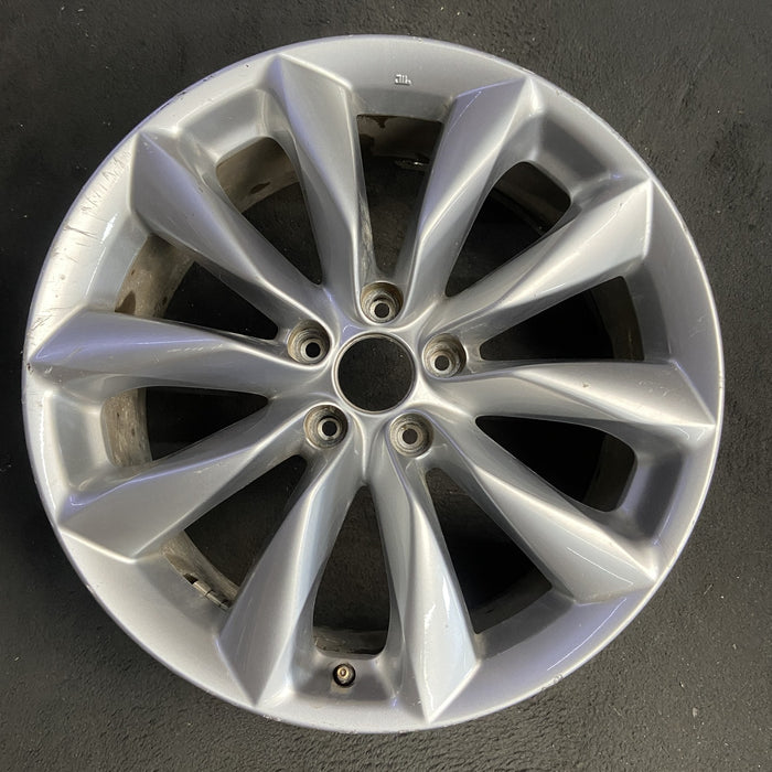 19" INFINITI QX50 19-22 19x7.5 , silver Original OEM Wheel Rim - Additional View