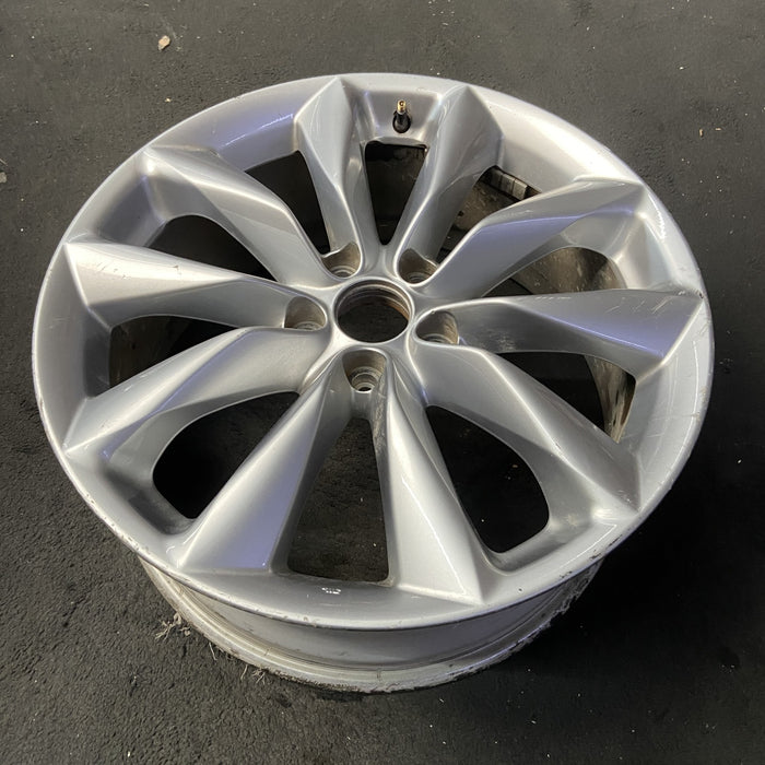 19" INFINITI QX50 19-22 19x7.5 , silver Original OEM Wheel Rim - View 8