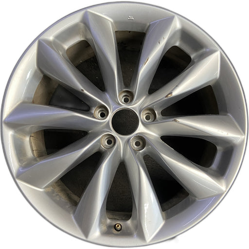 19" INFINITI QX50 19-22 19x7.5 , silver Original OEM Wheel Rim - Front View