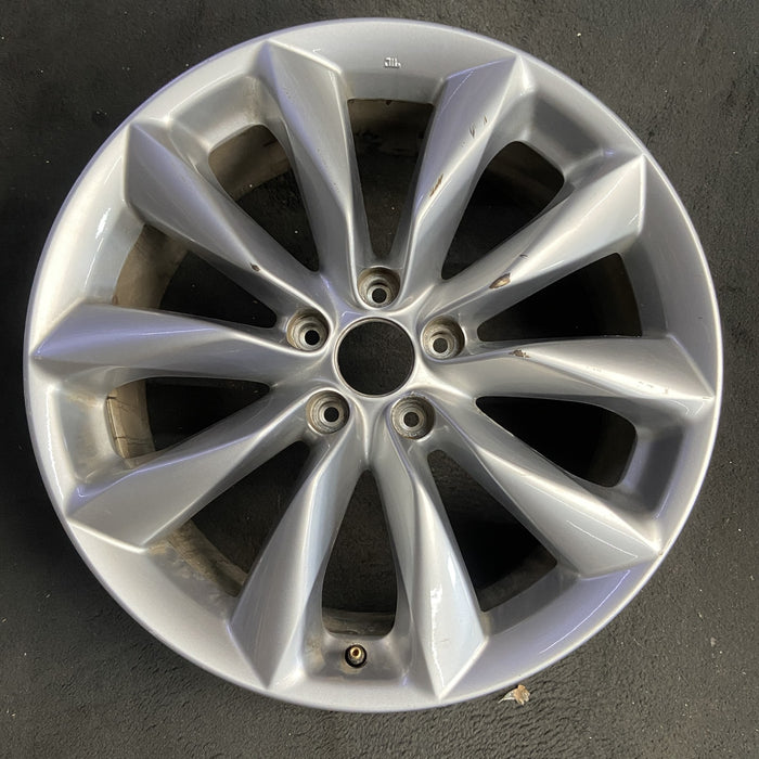 19" INFINITI QX50 19-22 19x7.5 , silver Original OEM Wheel Rim - Additional View