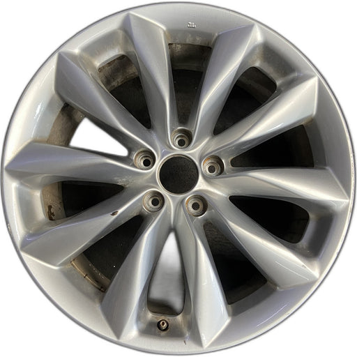 19" INFINITI QX50 19-22 19x7.5 , silver Original OEM Wheel Rim - Front View