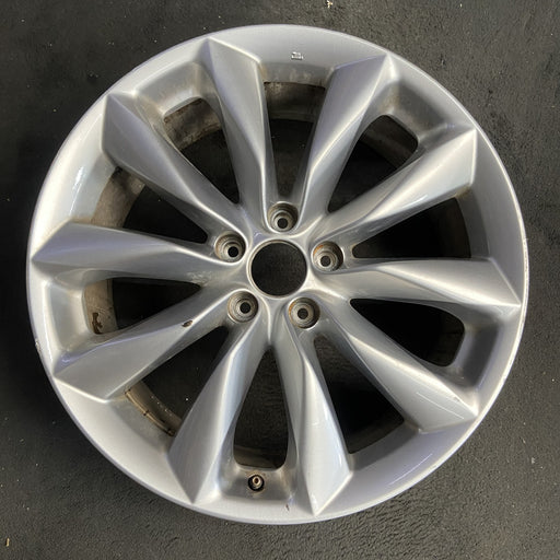 19" INFINITI QX50 19-22 19x7.5 , silver Original OEM Wheel Rim - Additional View