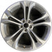 20" CHALLENGER 20 20x8 , , double spoke Original OEM Wheel Rim - Front View