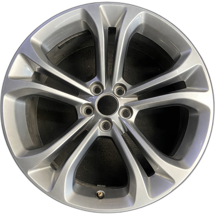 20" CHALLENGER 20 20x8 , , double spoke Original OEM Wheel Rim - Front View