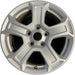 17" WRANGLER 18 VIN X , 17x7.5, , aluminum, straight spoke, w/recessed outer - Front View