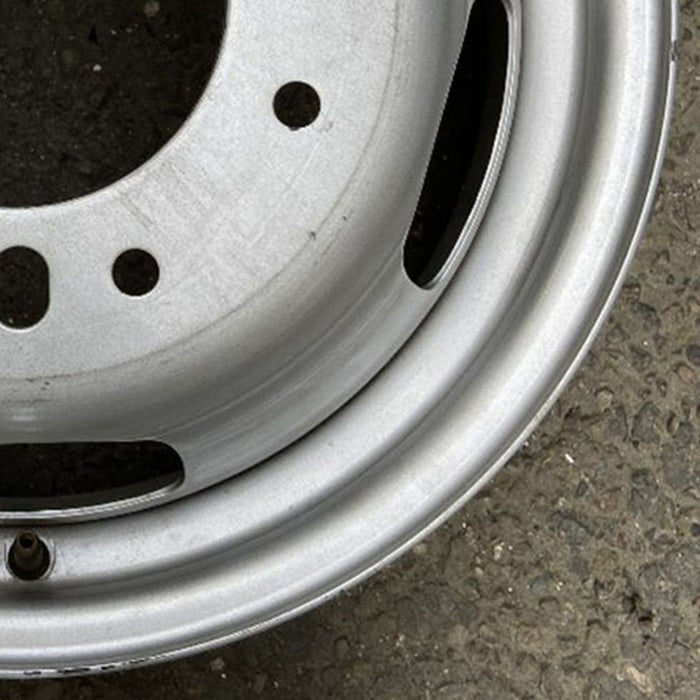 17" DODGE 3500 PICKUP 19-24 Chassis Cab, DRW, , steel Original OEM Wheel Rim - Back View