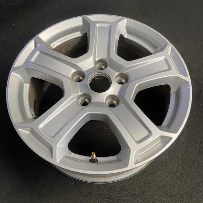 17" WRANGLER 18 VIN X , 17x7.5, , aluminum, straight spoke, w/recessed outer - View 7