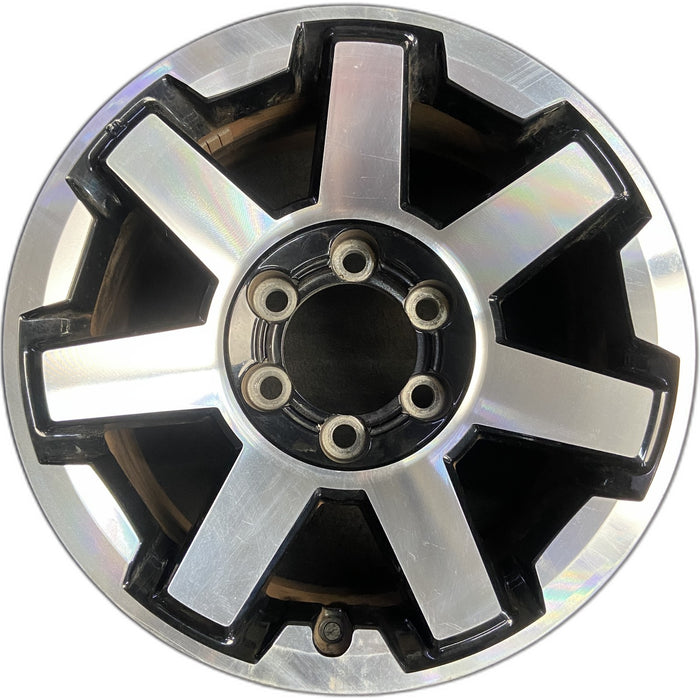 17" 4 RUNNER 17-20 17x7.5 , Original OEM Wheel Rim - Front View