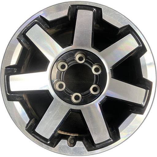 17" 4 RUNNER 17-20 17x7.5 , Original OEM Wheel Rim - Front View