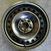 16" FUSION 13-14 16x6.5, Original OEM Wheel Rim - Front View