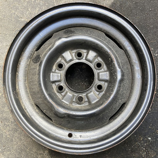 15" BLAZER/JIMMY 71-72 4x4, 15x6 Original OEM Wheel Rim - Front View