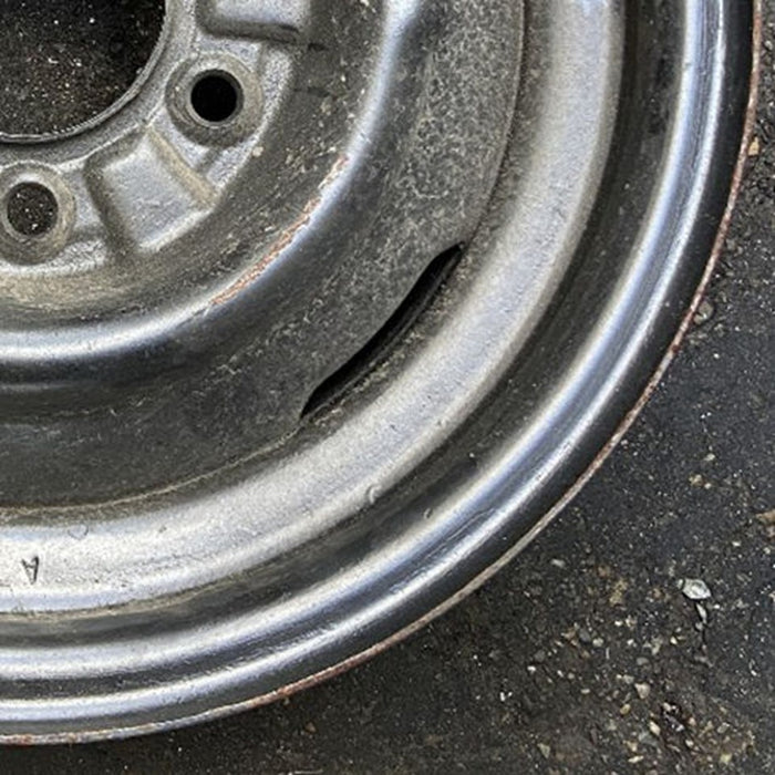 15" BLAZER/JIMMY 71-72 4x4, 15x6 Original OEM Wheel Rim - Back View