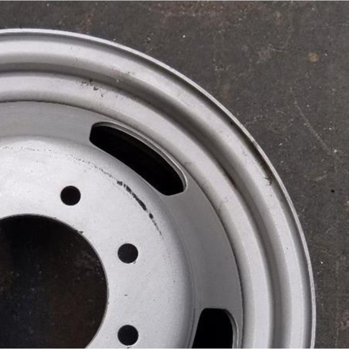 17" DODGE 3500 PICKUP 03-04 DRW Original OEM Wheel Rim - Close-Up Detail