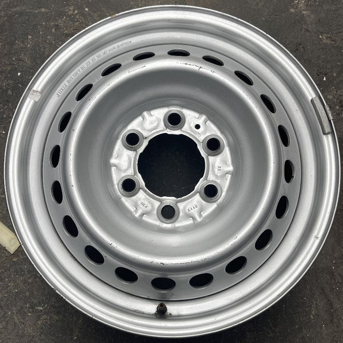 17" TACOMA 24-25 17x7, steel Original OEM Wheel Rim - Front View