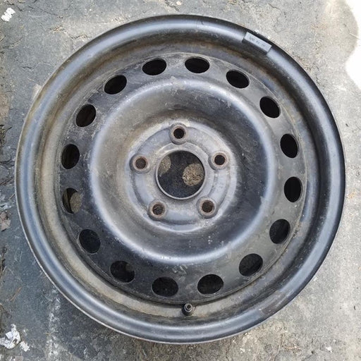 15" ACCORD 98-02 6 cylinder , 15x6.5, steel Original OEM Wheel Rim - Front View