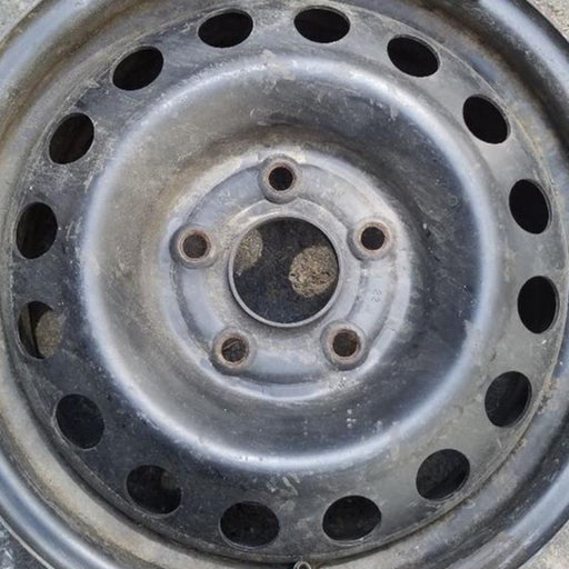 15" ACCORD 98-02 6 cylinder , 15x6.5, steel Original OEM Wheel Rim - Angle View