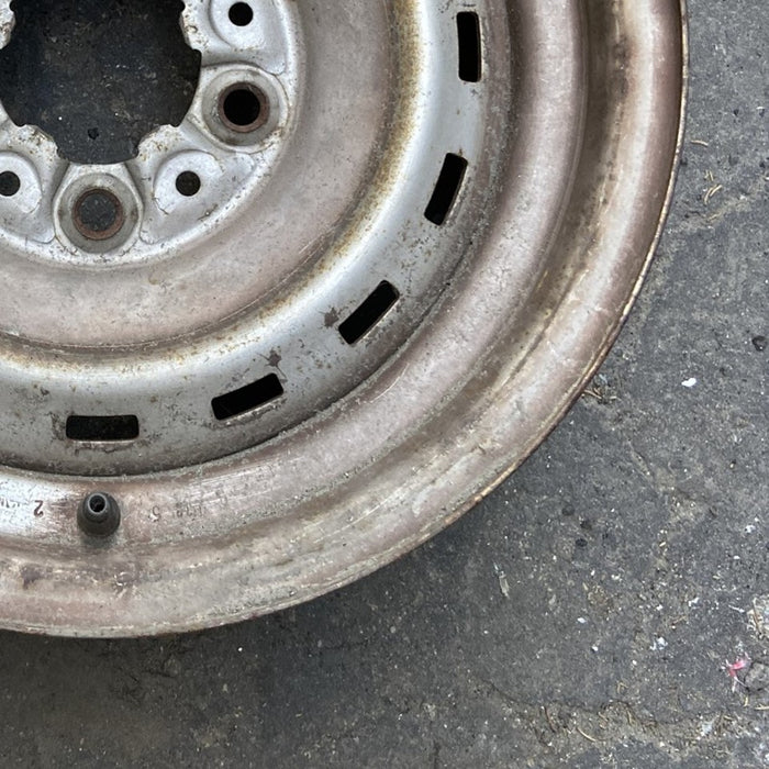 14" FIREBIRD 82-83 14x6, Rally Original OEM Wheel Rim - Back View