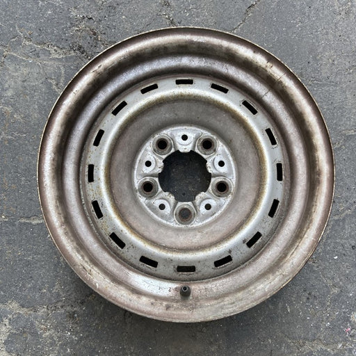 14" FIREBIRD 82-83 14x6, Rally Original OEM Wheel Rim - Front View