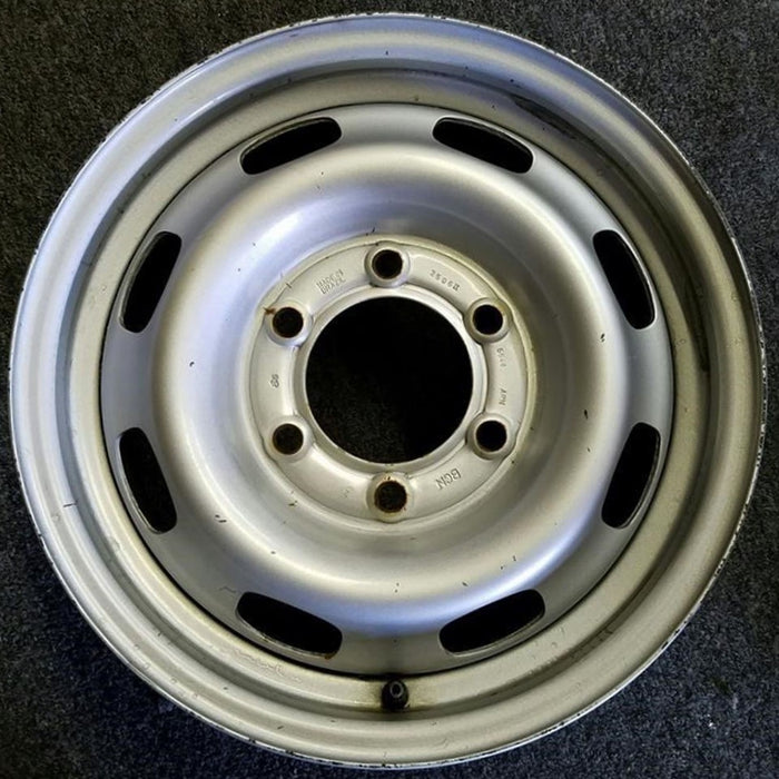 15" CANYON 04-08 15x6, Original OEM Wheel Rim - Front View