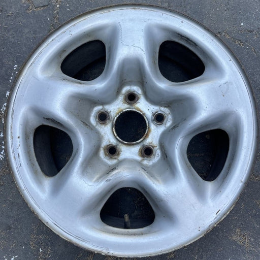 16" HIGHLANDER 01-02 , steel Original OEM Wheel Rim - Front View