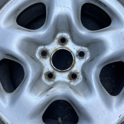 16" HIGHLANDER 01-02 , steel Original OEM Wheel Rim - Angle View