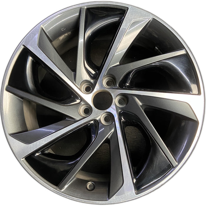 20" LEXUS RX350 16-19 20x8 , 10 spoke, angled spoke Original OEM Wheel Rim - Front View