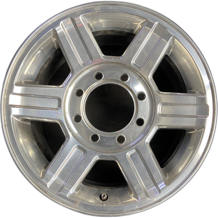 17" DODGE 2500 PICKUP 10-13 17x8, aluminum, 6 spoke, groove in spokes Original - Front View