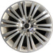 20" 300 11 20x8 , 10 double spoke , , tech silver pockets Original OEM Wheel Rim - Front View